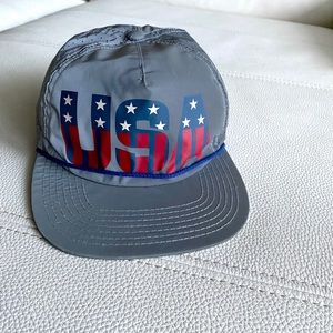 Reflective USA adjustable hat